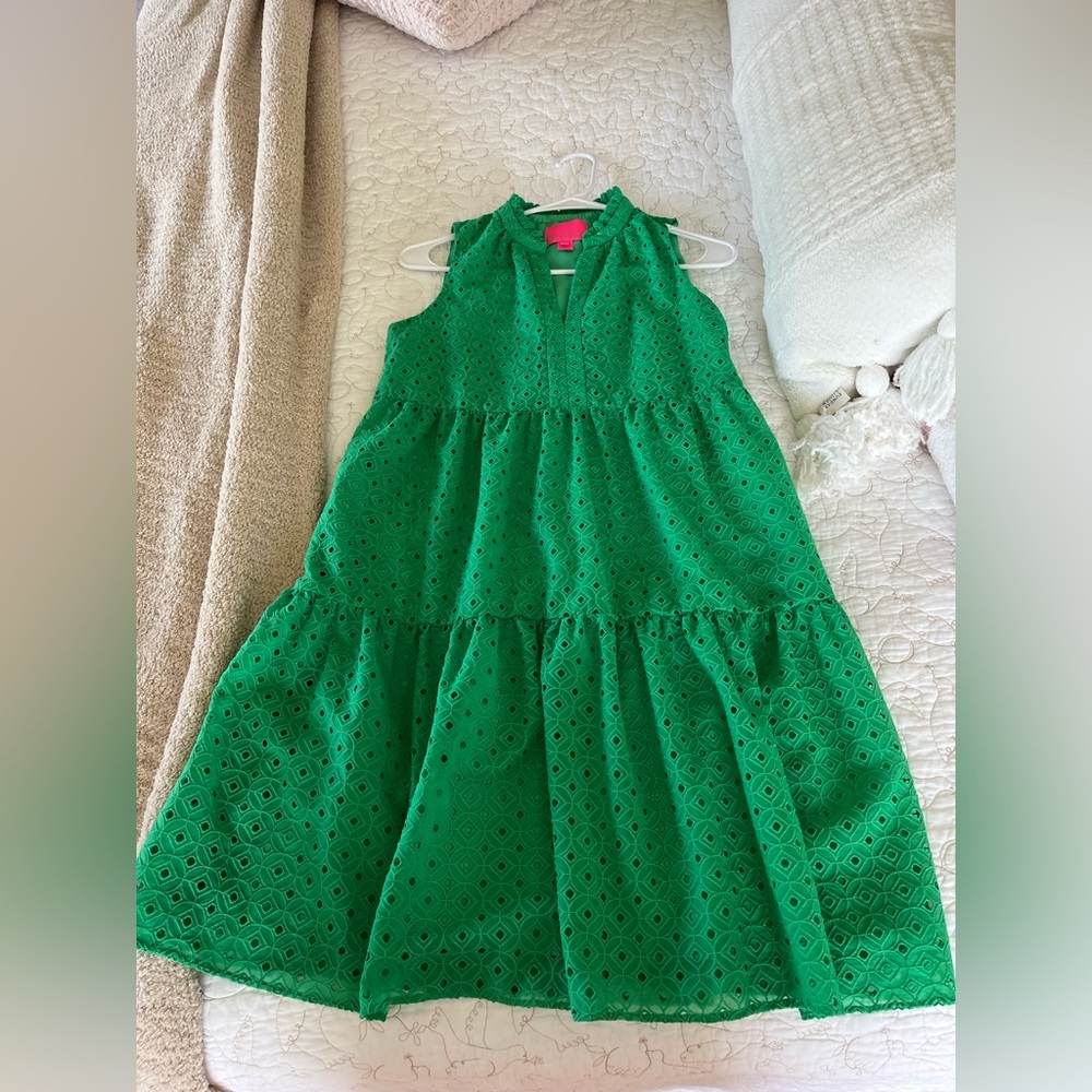 NWOT lilly Pulitzer novella dress green xs